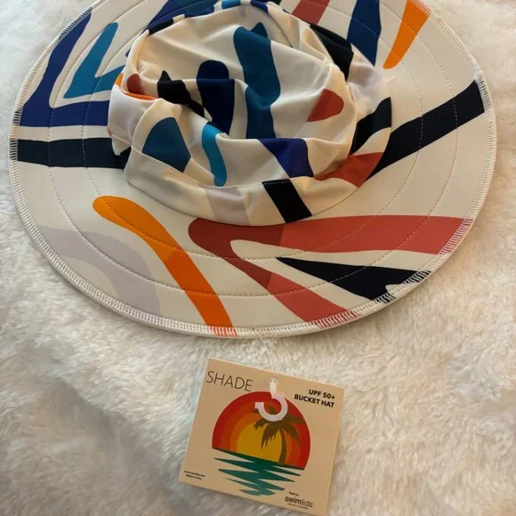 Swimlids SPF 50 swimming hat. New with Tags. Never worn. - Picture 6 of 13